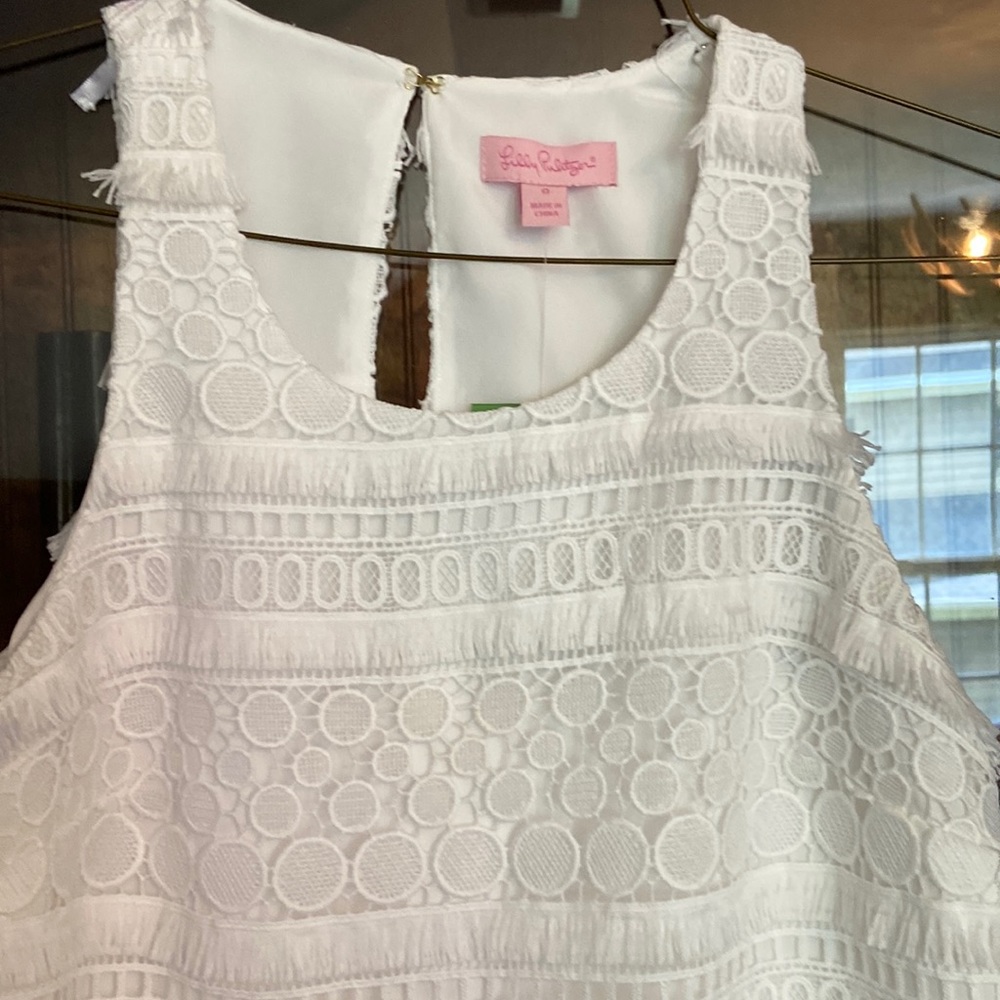Lilly Pulitzer Resort white anette shift